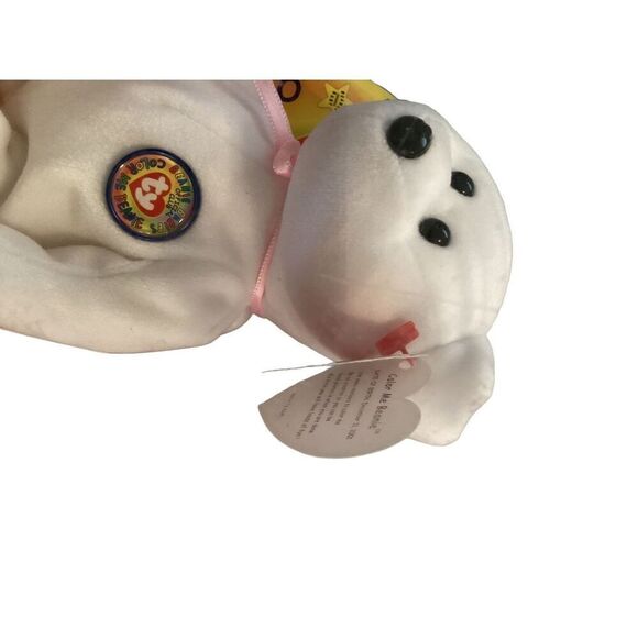 2002 Color Me Bear Ty Beanie Baby Plush Collectible - Picture 5 of 11